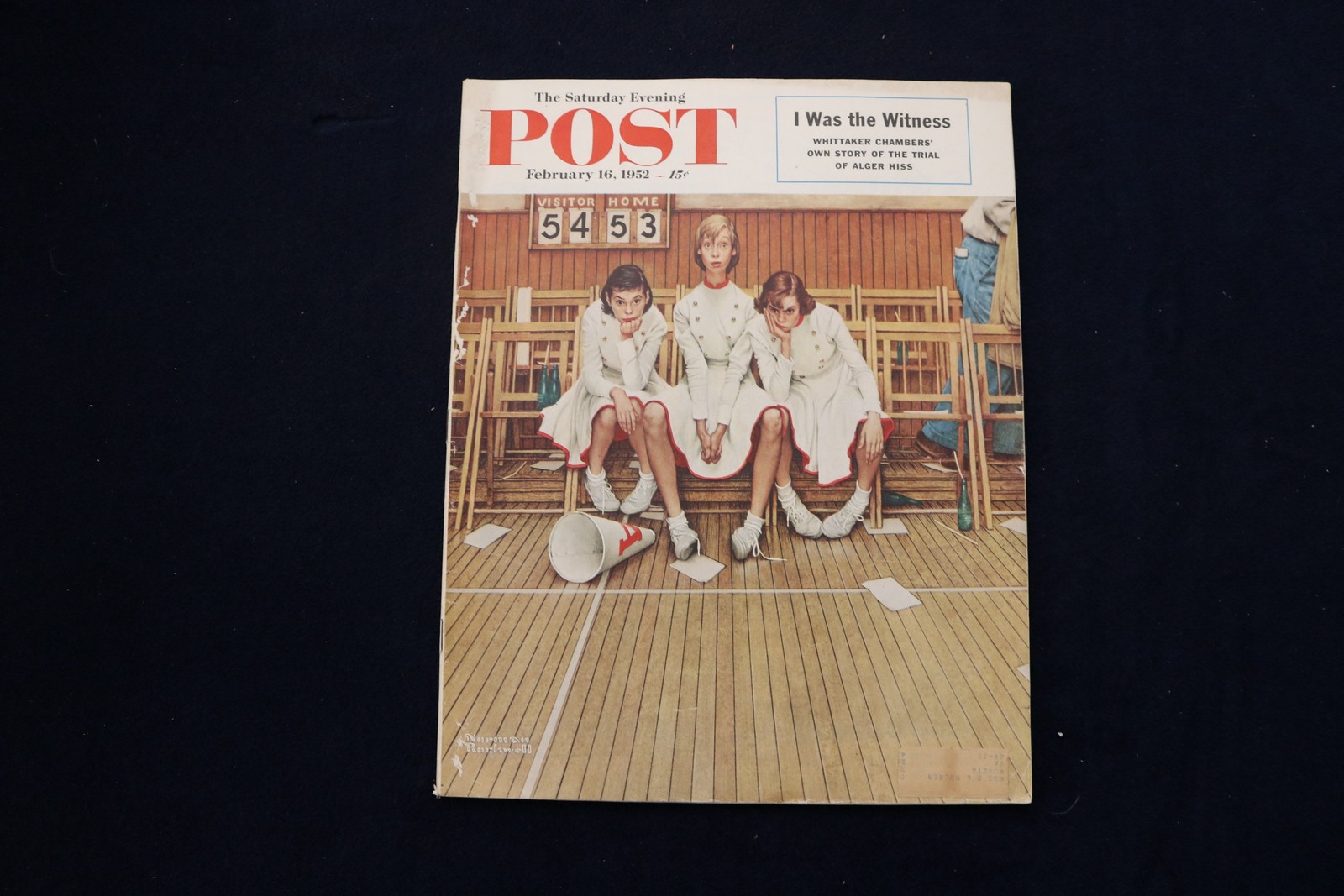1952 FEBRUARY 16 SATURDAY EVENING POST MAGAZINE - NORMAN ROCKWELL COVER - E 3240