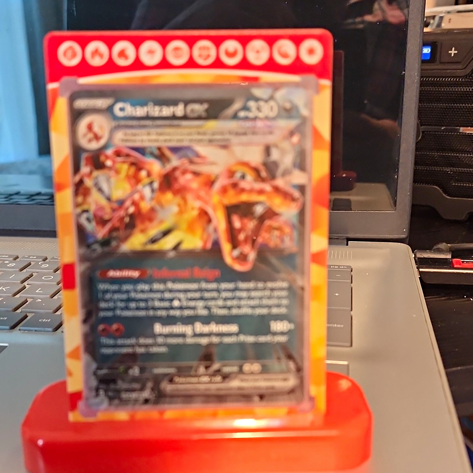 Pokemon Charizard ex Promo Holo 330 HP English 2023 SV Scarlet & Violet