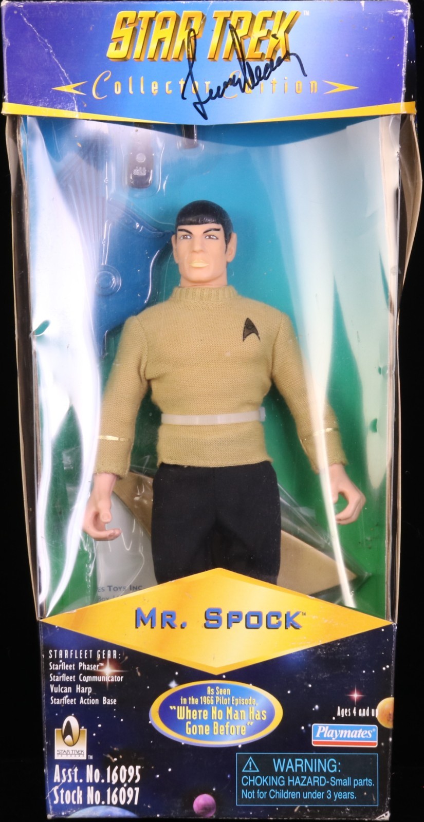 Leonard Nimoy ~ Signed Autographed Star Trek Dr. Spock Action Figure ~ PSA DNA Leonard Nimoy ~ Signed Autographed Star Trek Dr. Spock Action Figure ~ PSA DNA