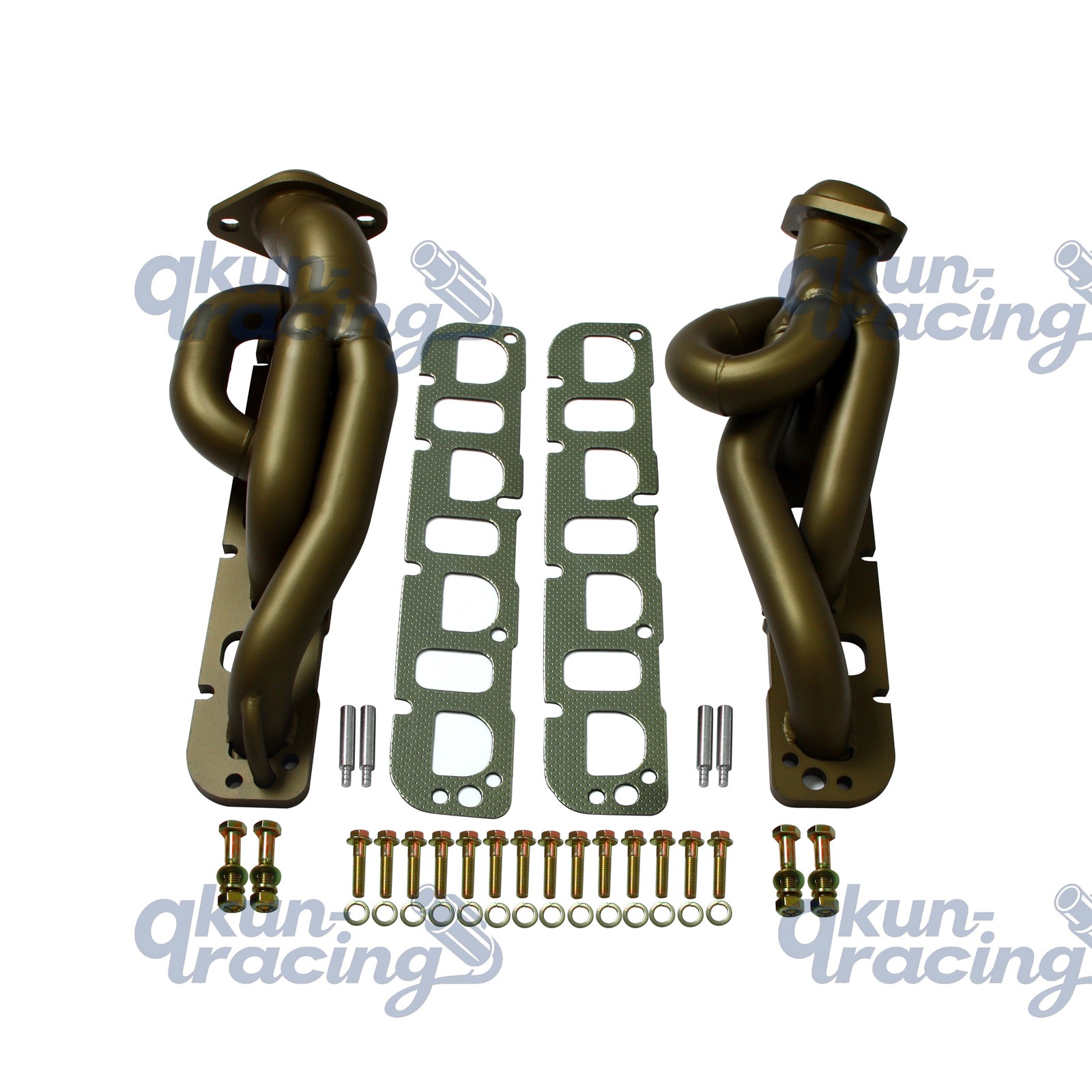 For 09-14 Dodge Ram 1500 5.7L V8 2WD 4WD Bronze Ceramic Coated Shorty Header Set
