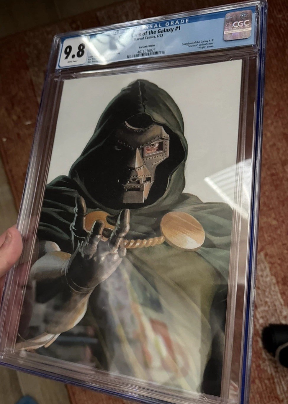 Guardians of the Galaxy #1 Alex Ross Timeless Dr. Doom Variant CGC 9.8
