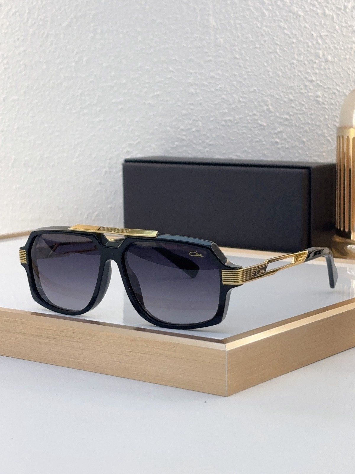 New Cazal MOD 6034 Vintage Square Pilot Sunglasses Men Women Size 57-16-145