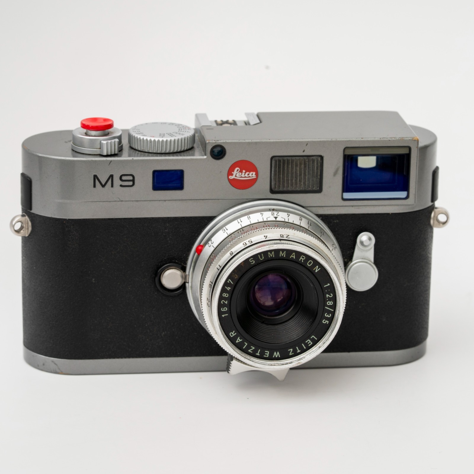Leica M9 Steel Grey Digital Rangefinder Camera (10705) #3971747