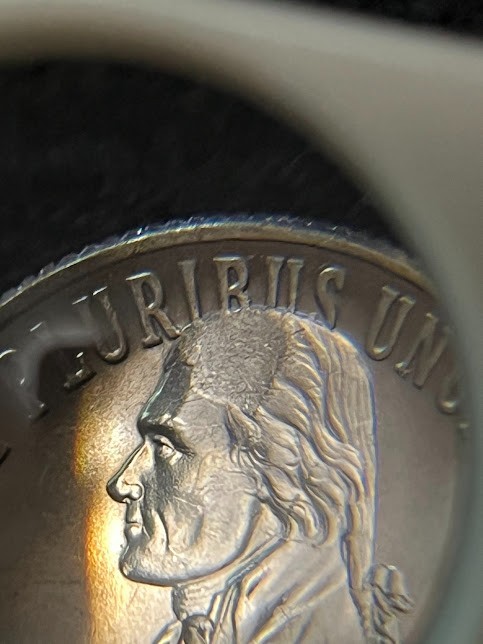 2026 P DECLORATION of INDEPENDANCE QUARTER STRUCK-THROUGH DEBRIS RARE ERROR
