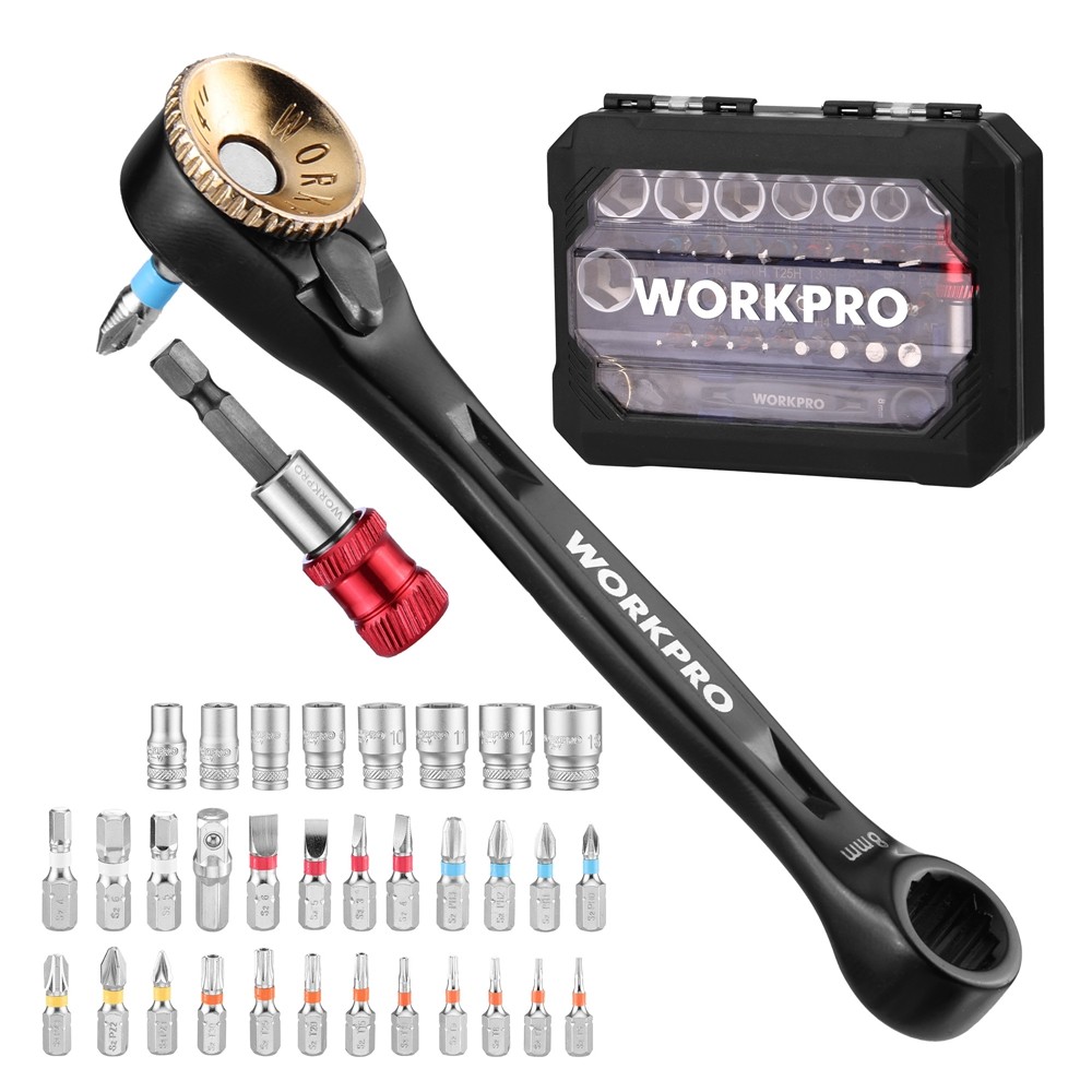 WORKPRO 34-Piece 1/4\