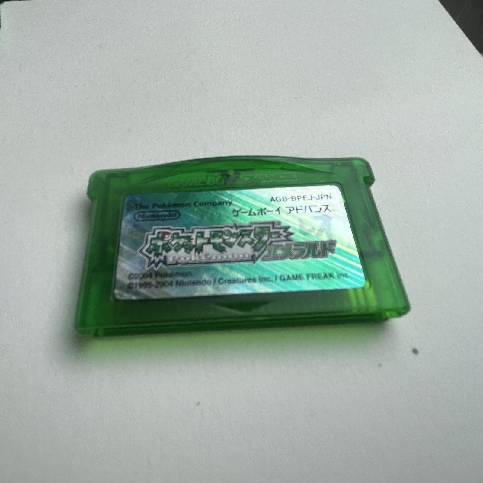 Pokemon Emerald GBA Japanese Authentic & Tested Cartridge - US Seller