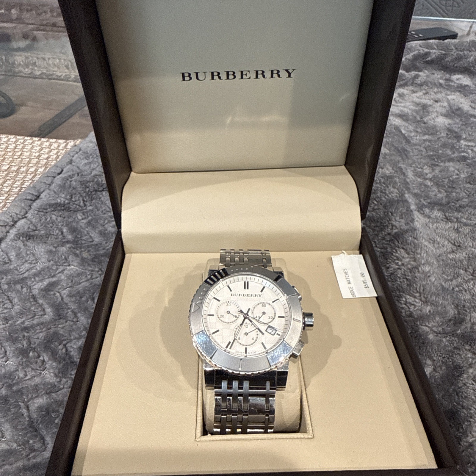 BURBERRY Men\'s Chronograph Watch BU2303 BURBERRY Men\'s Chronograph Watch BU2303