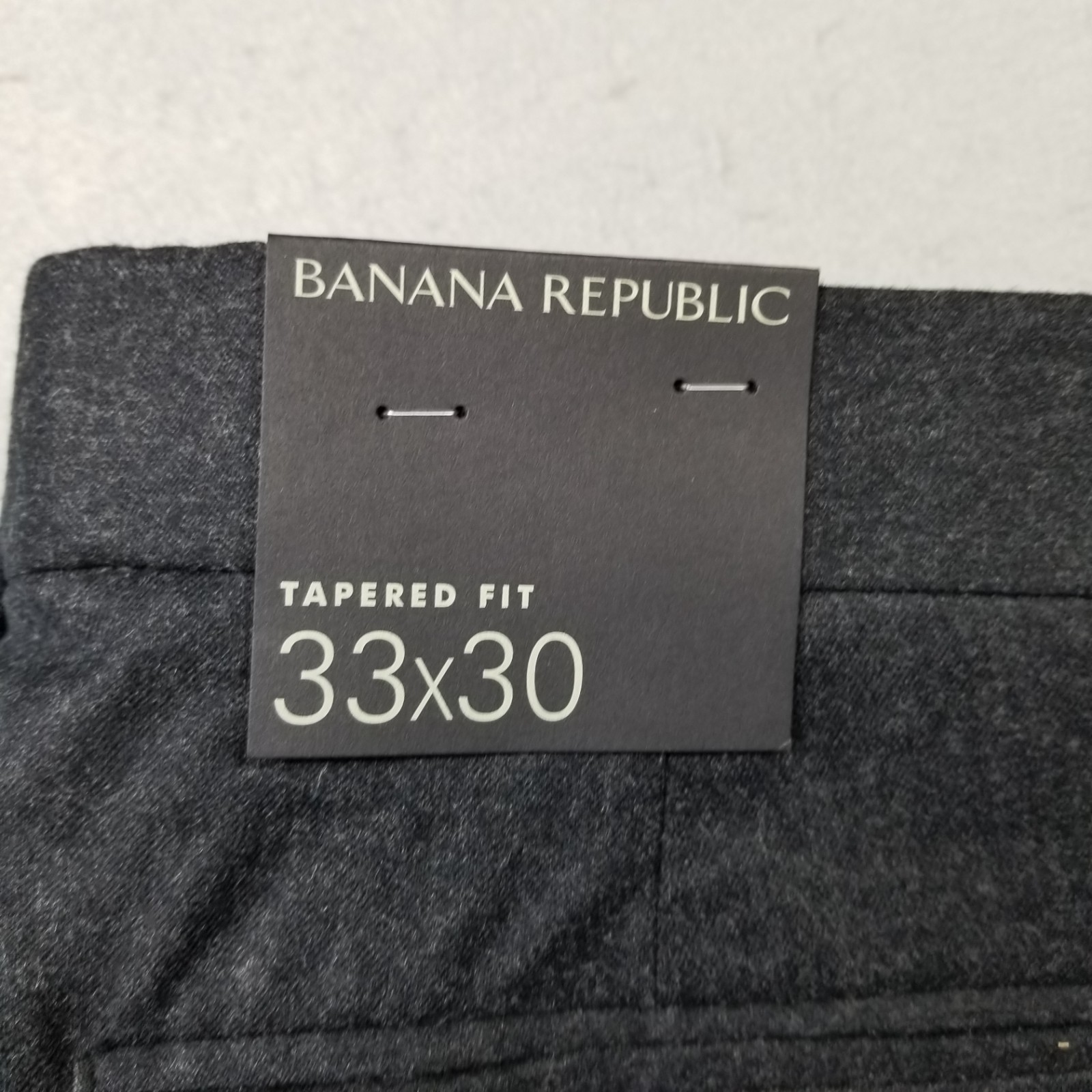 Banana Republic Pants Mens  Gray Tapered Soft Virgin Wool Vitale Flannel 120's