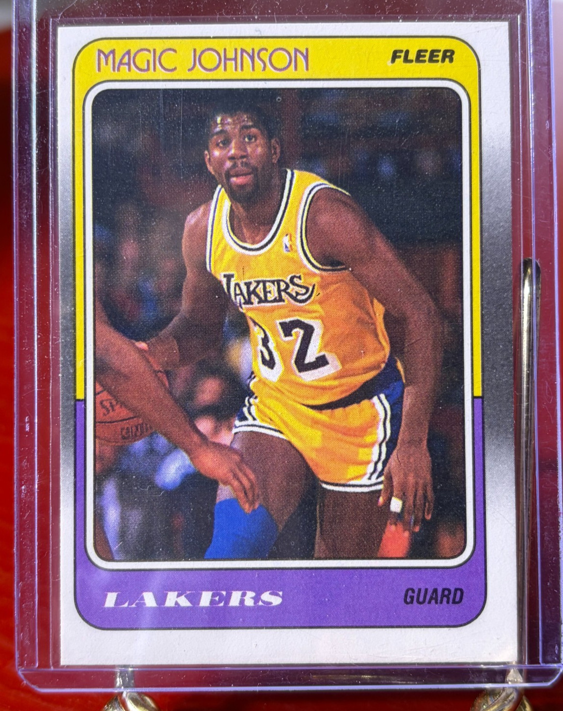 1988-89 Fleer - Magic Johnson #67 OC