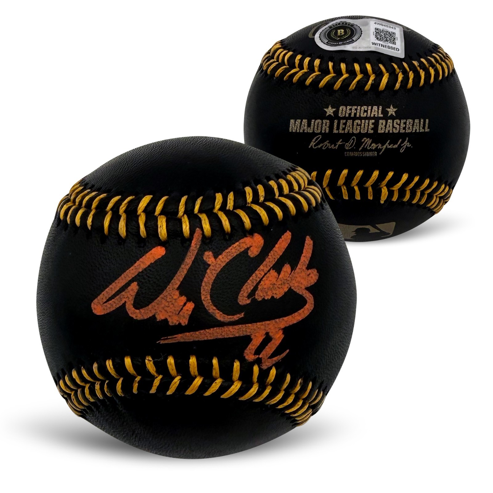 Will Clark Autographed San Francisco Giants Black Baseball Beckett UV Case Will Clark Autographed San Francisco Giants Black Baseball Beckett UV Case
