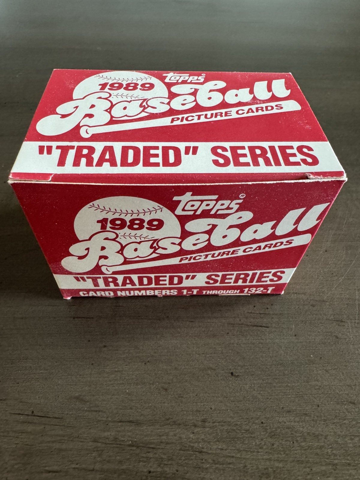 1989 Topps Traded Baseball 132 Cards Unopened Set Griffey Jr RC Deion RC & Nolan