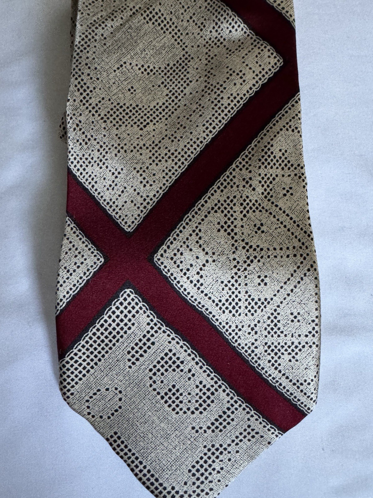 D.FINE, Silk Neck Tie, Vintage, Luxury Label D.FINE, Silk Neck Tie, Vintage, Luxury Label