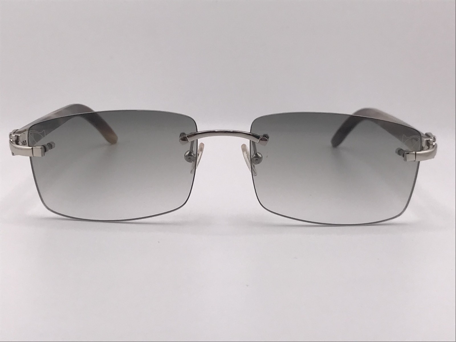 Premium Rare Brown Genuine Horn Buff Buffs Sunglasses 55-19-140 Premium Rare Brown Genuine Horn Buff Buffs Sunglasses 55-19-140