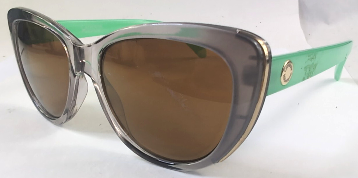 Rare VTG Catherine Malandrino Cats Eye SunGLASSES, Gray & BLUE, Mod1001 035 Rare VTG Catherine Malandrino Cats Eye SunGLASSES, Gray & BLUE, Mod1001 035