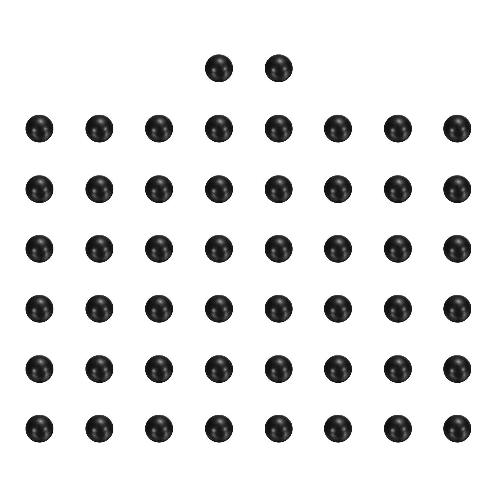 50pcs POM Plastic Bearing Balls G2 1/4\ 50pcs POM Plastic Bearing Balls G2 1/4\