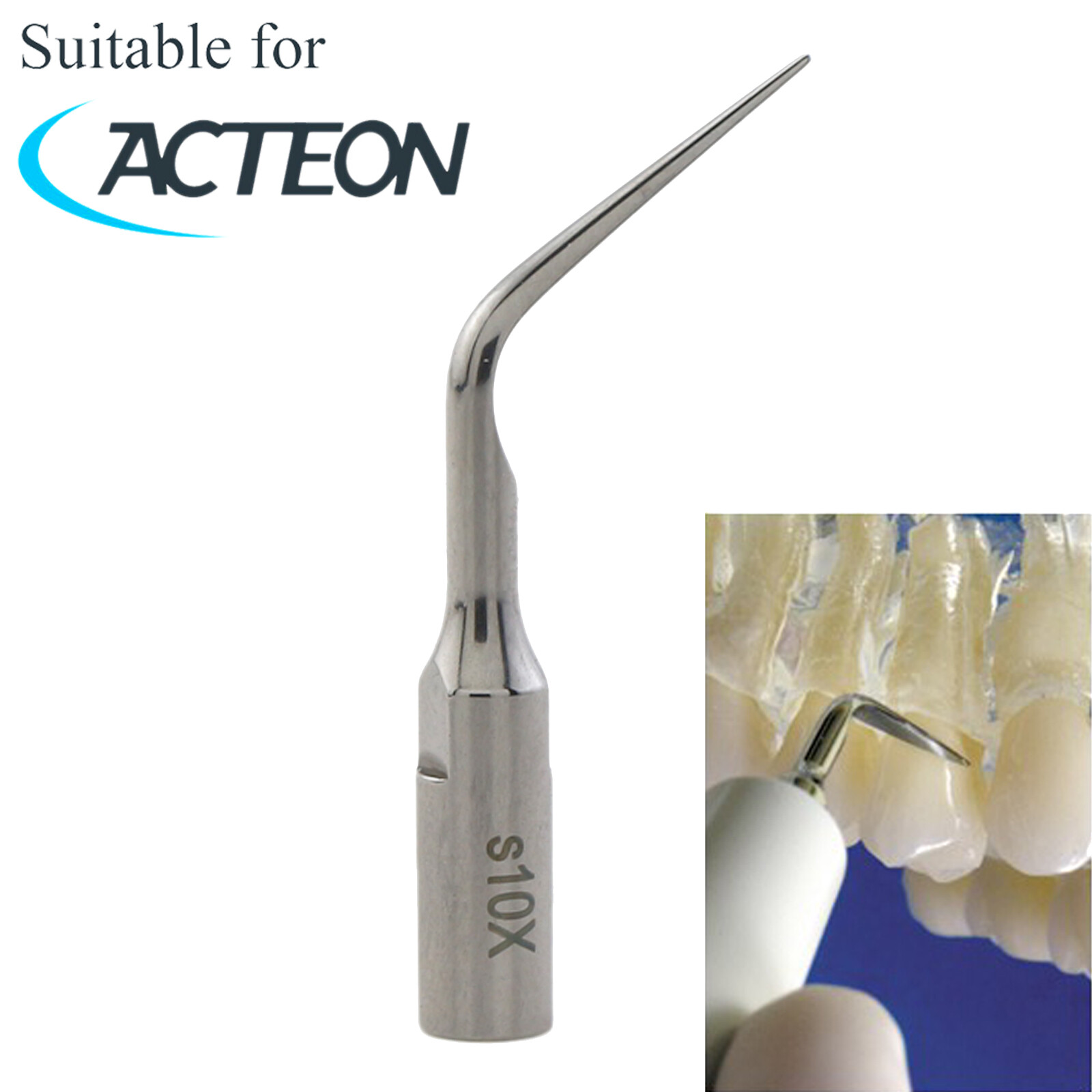 Dental Satelec Acteon Scaler Tips 10X Interproximal Scaling Piezo Tip F00359
