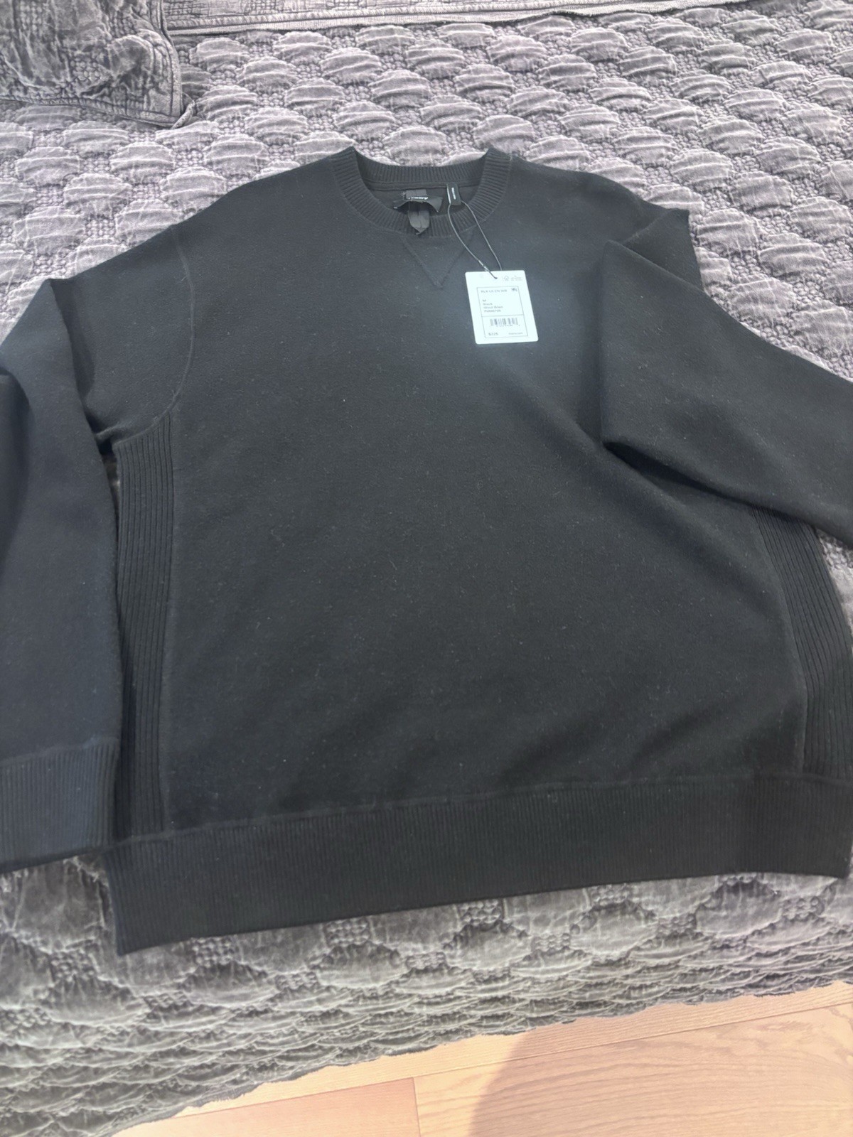 Theory Crewneck Sweatshirt in Wool Bilen