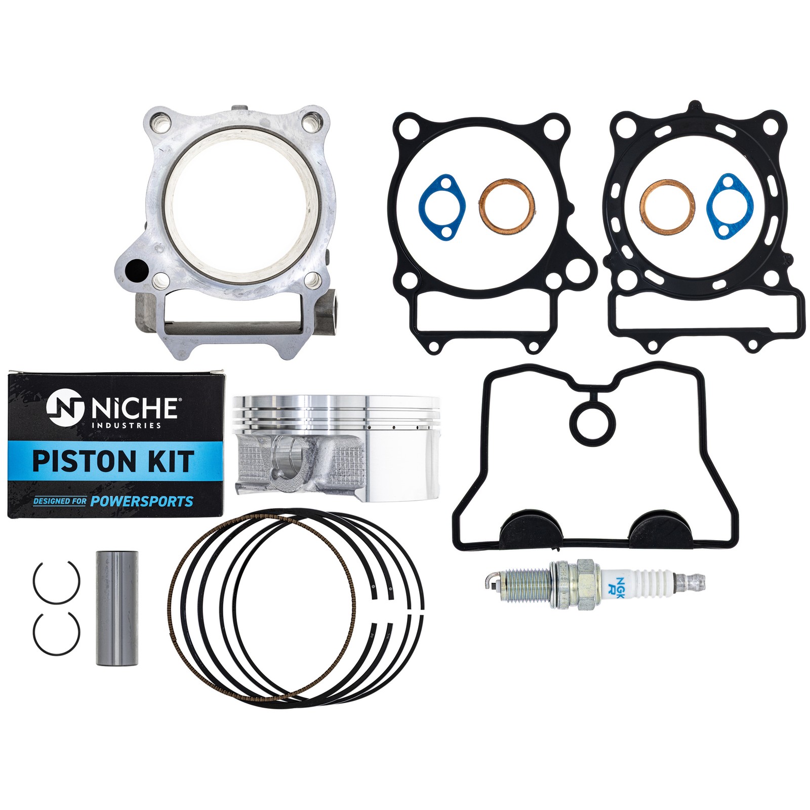 NICHE Big Bore Cylinder Piston Gasket Kit for Polaris Predator 500 (104.8mm)