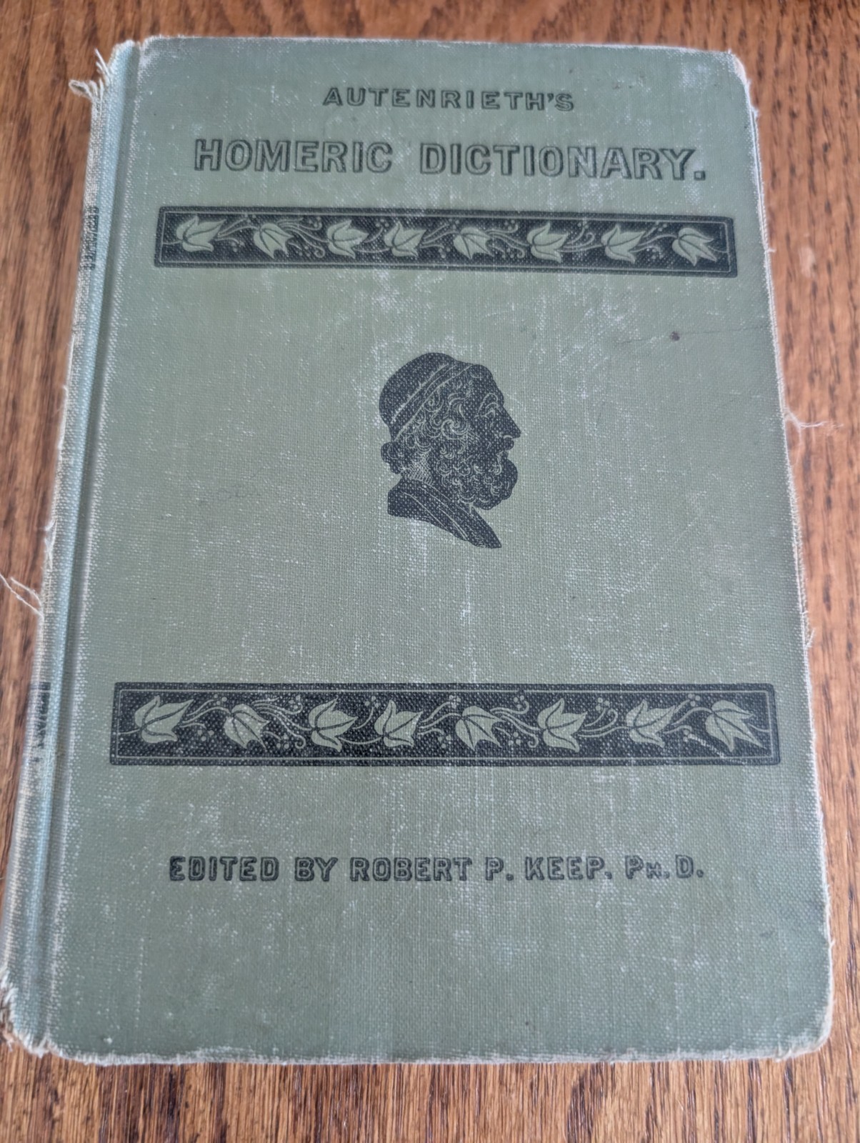 Antique 1904 Autenrieths Homeric Dictionary Edited Br Robert P. Keep PhD HC Book Antique 1904 Autenrieths Homeric Dictionary Edited Br Robert P. Keep PhD HC Book