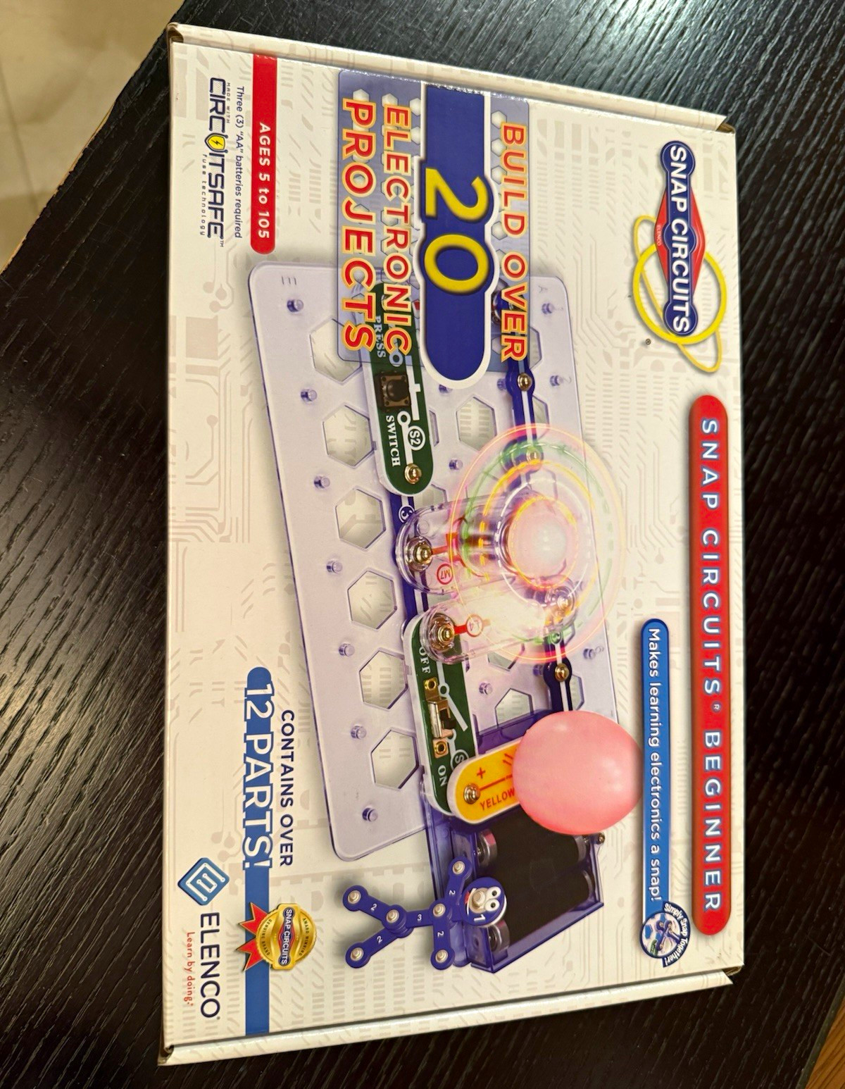 Elenco Snap Circuits Beginner Electronics Kit SCB-20 20+ Projects Ages 5+ Elenco Snap Circuits Beginner Electronics Kit SCB-20 20+ Projects Ages 5+