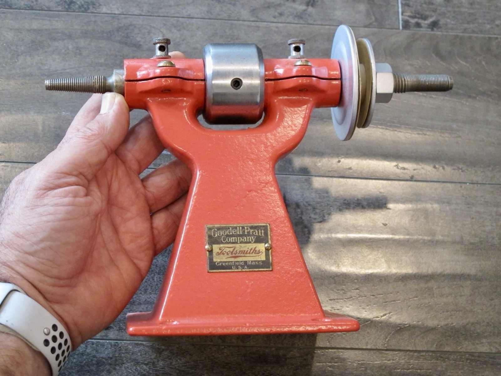VTG “GOODELL-PRATT” Jewelers Workbench Grinding/Buffing Arbor Antique/Rare Tool VTG “GOODELL-PRATT” Jewelers Workbench Grinding/Buffing Arbor Antique/Rare Tool