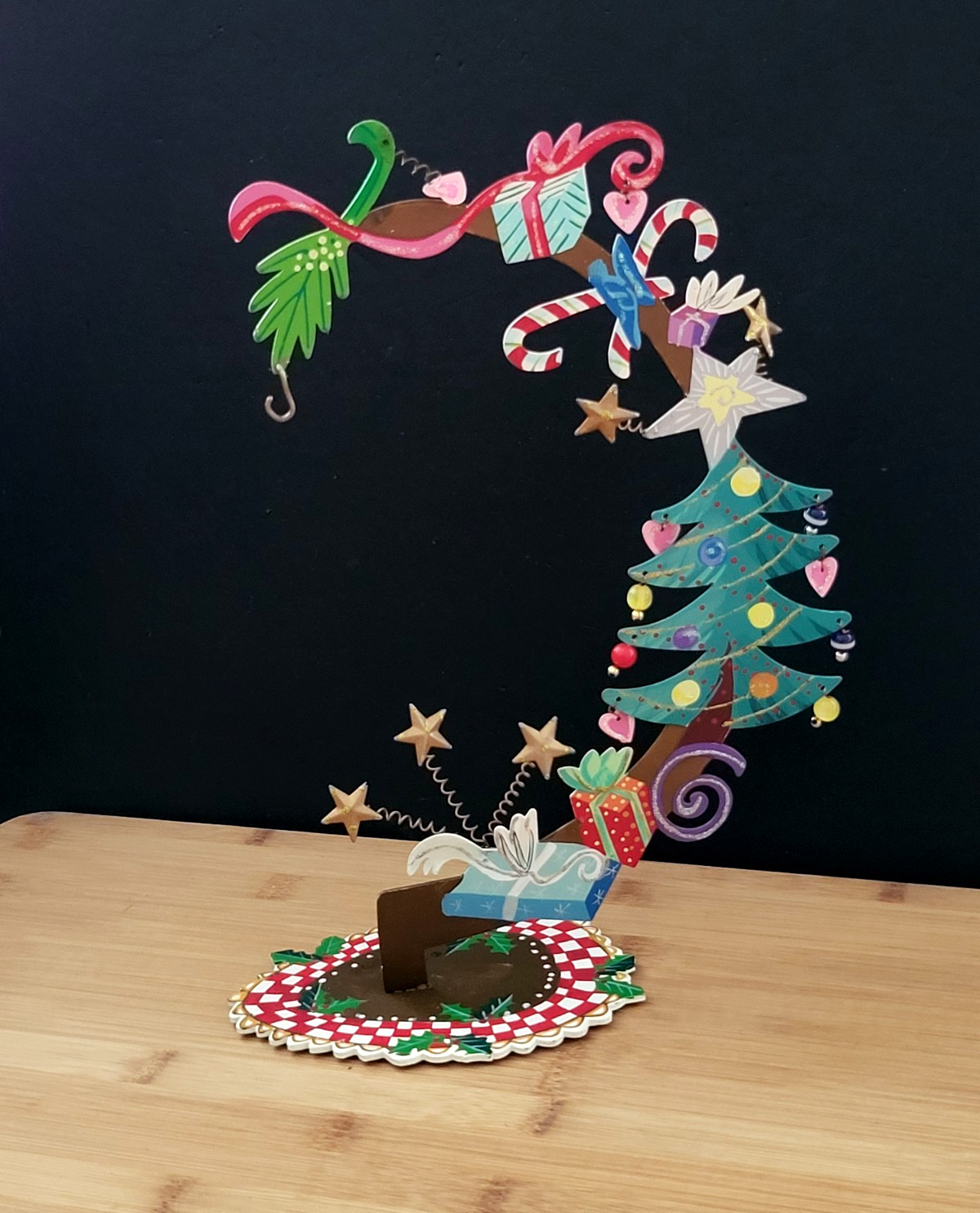 IOB Vtg Silvestri Fanciful Flights Christmas Tree Ornament Hanger Karen Rossi IOB Vtg Silvestri Fanciful Flights Christmas Tree Ornament Hanger Karen Rossi