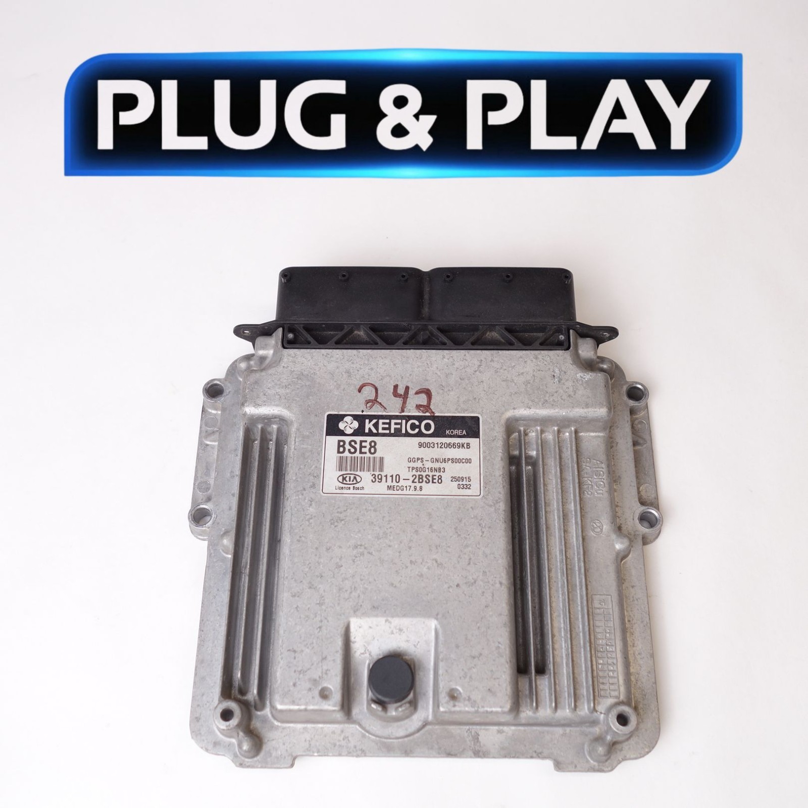 OEM Plug & Play ECU Engine Computer 39110-2BSE8 for 2014-2016 Kia Soul 1.6L