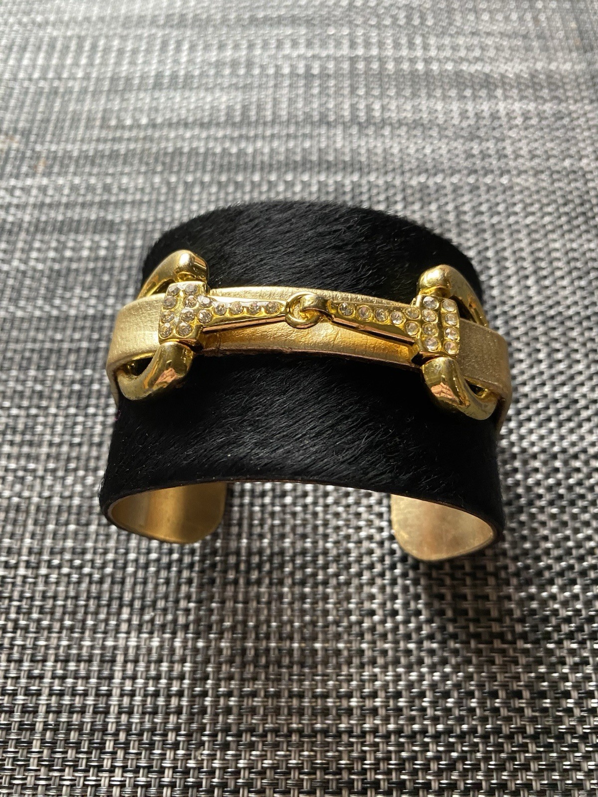 ELIZABETH POHLE DESIGNS MANHATTAN BEACH BANGLE BRACELET HORSEHAIR VINTAGE ELIZABETH POHLE DESIGNS MANHATTAN BEACH BANGLE BRACELET HORSEHAIR VINTAGE