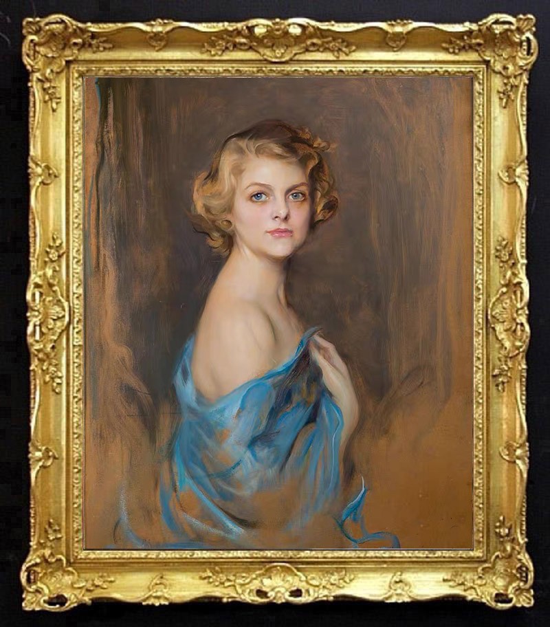 Hand Painted Old Master-Art Antique style Oil Painting female Woman On Canvas