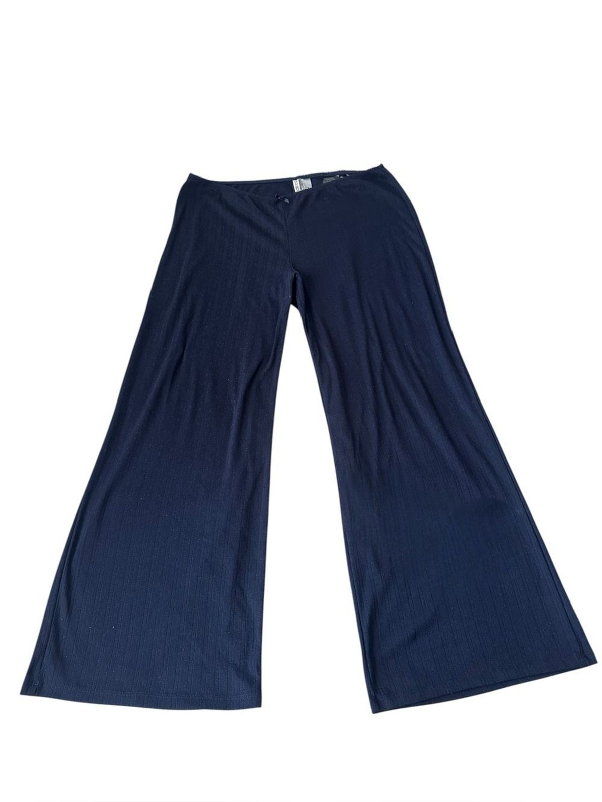 H&M LeSet Pointelle Boxer Pant  Low Rise Size L Navy