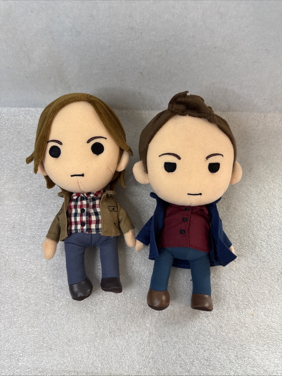 Supernatural Join The Hunt Sam and Dean Plush Dolls by Quntam Mechanix 2017