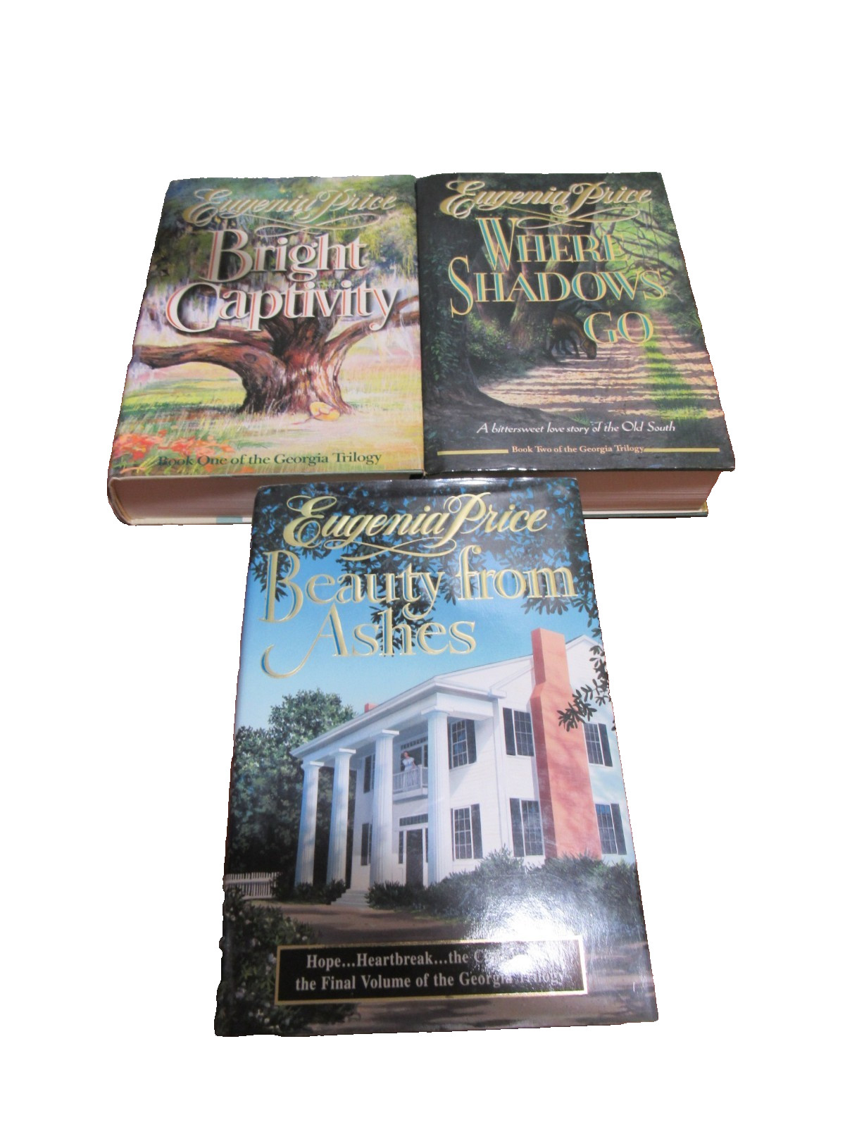 GEORGIA TRILOGY by EUGENIA PRICE : BRIGHT CATIVITY, WHERE SHADOWS GO, BEAUTY FR GEORGIA TRILOGY by EUGENIA PRICE : BRIGHT CATIVITY, WHERE SHADOWS GO, BEAUTY FR