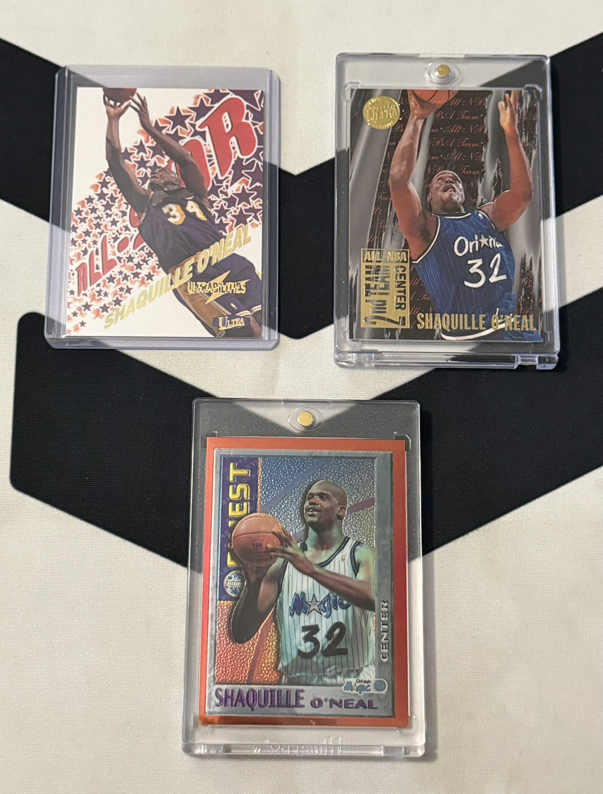 1997-98 FLEER ULTRA SHAQUILLE O\'NEAL SHAQ ULTRABILITIES ALL STAR #4 + 2 READ ‼️ 1997-98 FLEER ULTRA SHAQUILLE O\'NEAL SHAQ ULTRABILITIES ALL STAR #4 + 2 READ ‼️