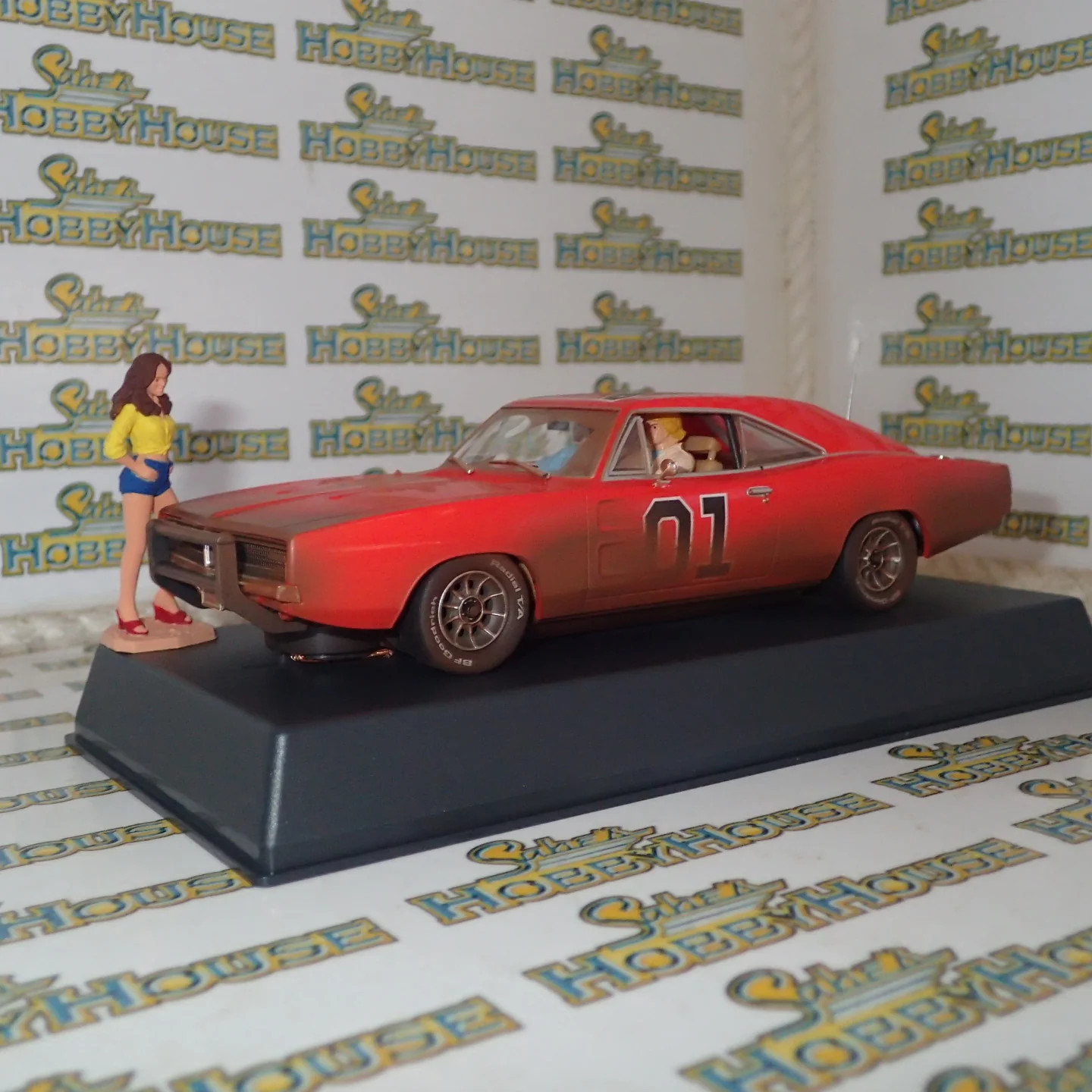 PIONEER SLOT CARS P158 - GENERAL LEE \'DIRT ROAD DUKES\'
