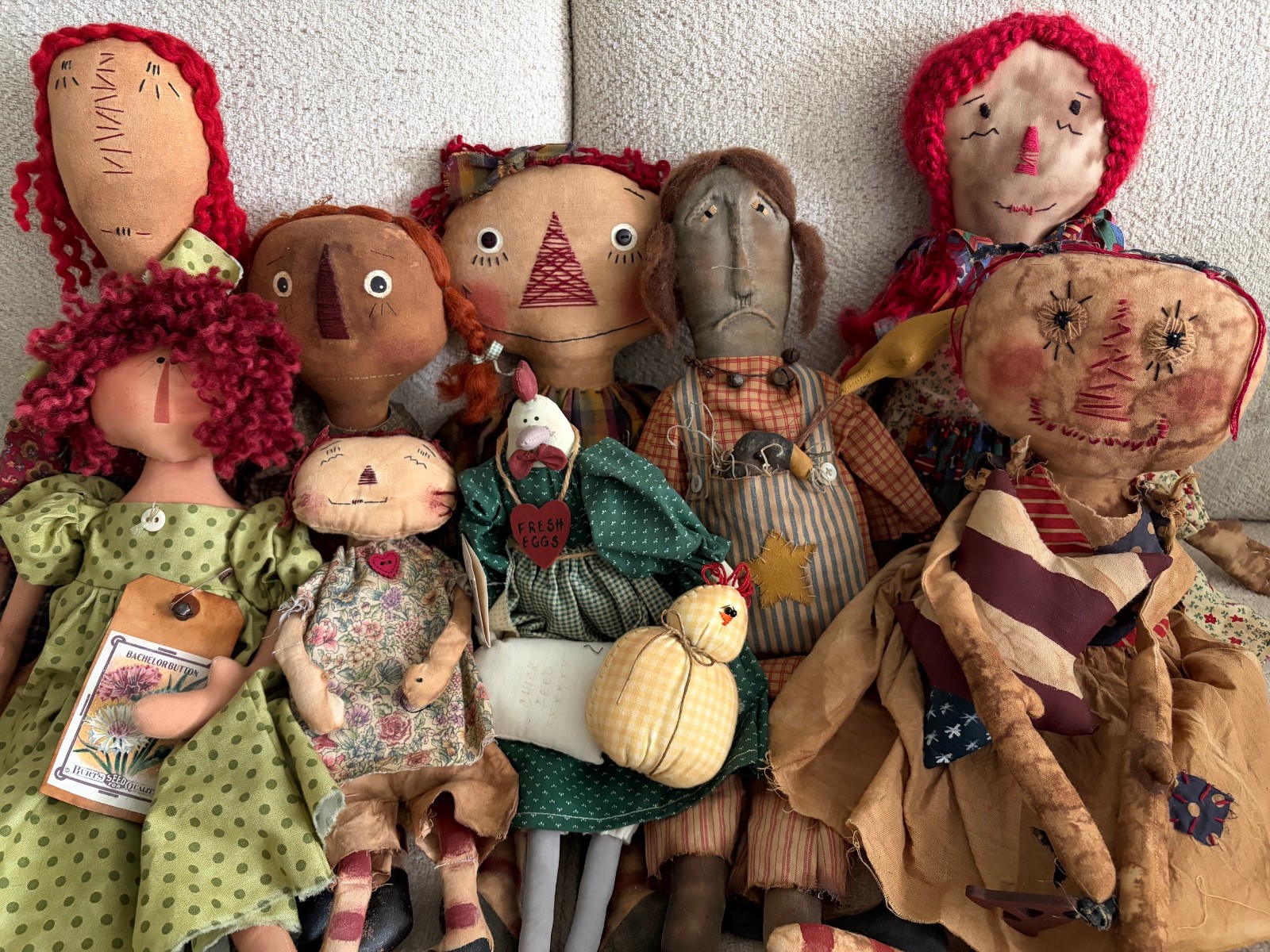 Primitive Handmade Dolls