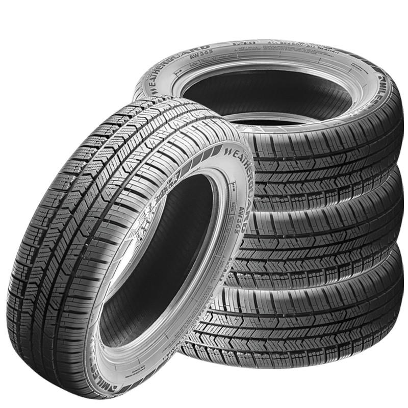 4 Milestar Weatherguard AW365 215/55R17 98V All Weather 3PMSF Tires 50K Mileage