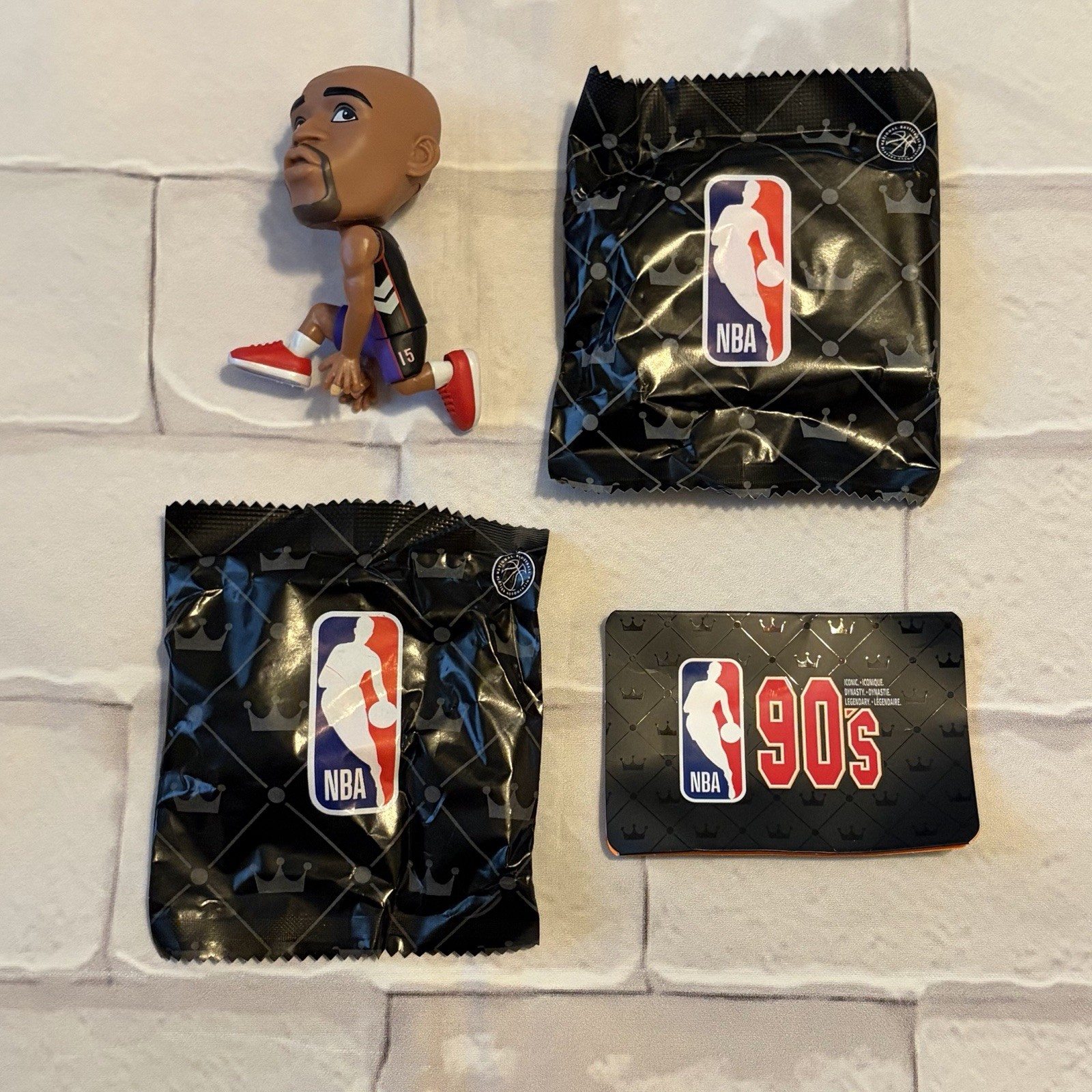 Zuru NBA Ballers Series 90’s RARE Vince Carter Purple jersey Raptors Figure Zuru NBA Ballers Series 90’s RARE Vince Carter Purple jersey Raptors Figure