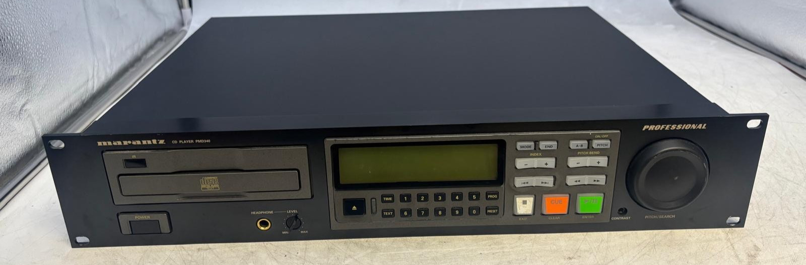 Marantz Professional CD Player PMD340/U1B W/RACK EARS (TESTED)