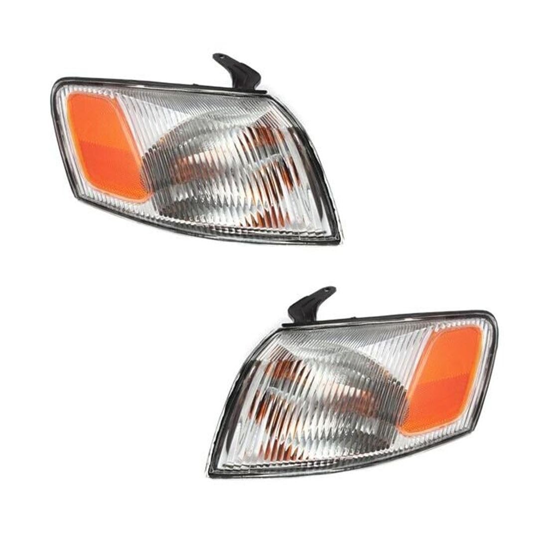2pcs Orange Clear Corner Light Driver & Passenger Side Toyota Camry 1997-1999