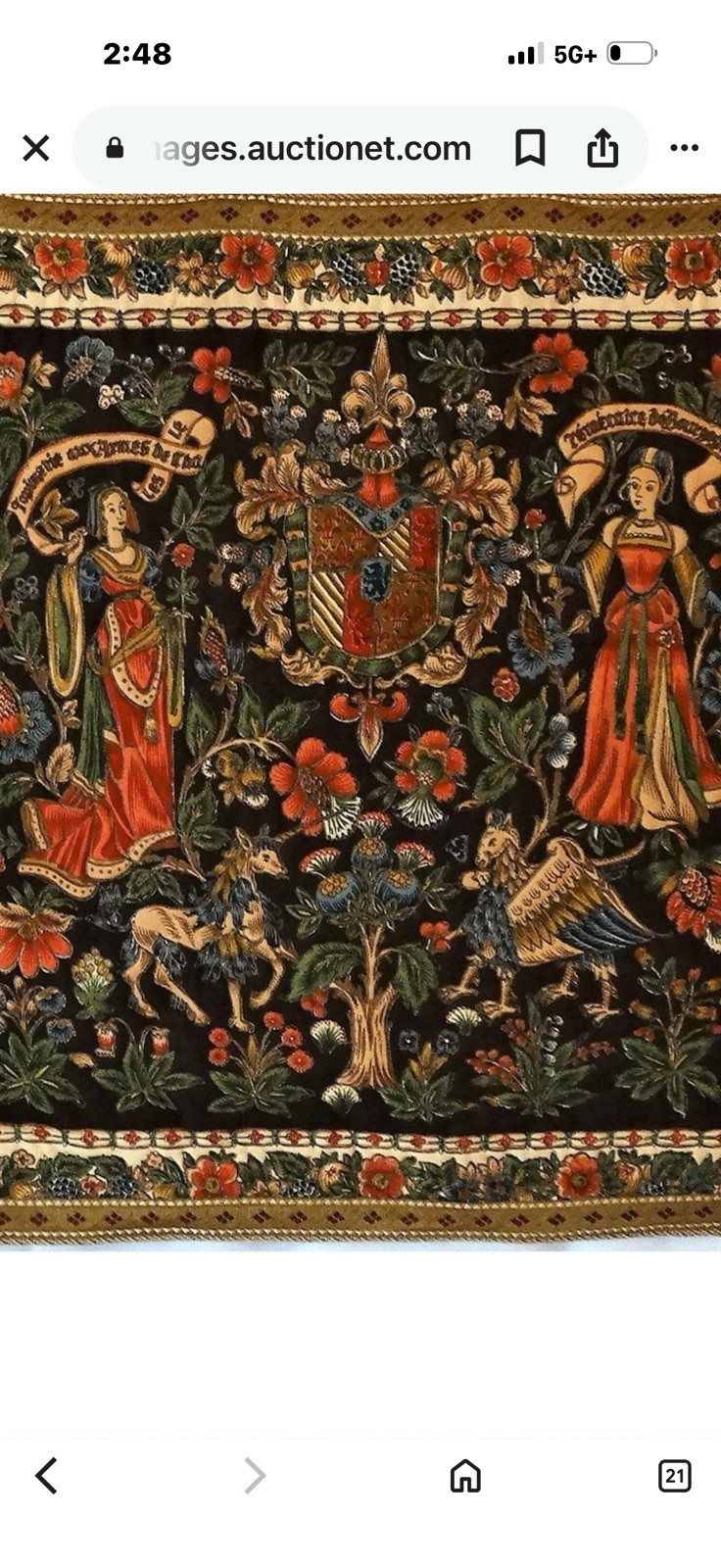 Medieval French Tapestry 