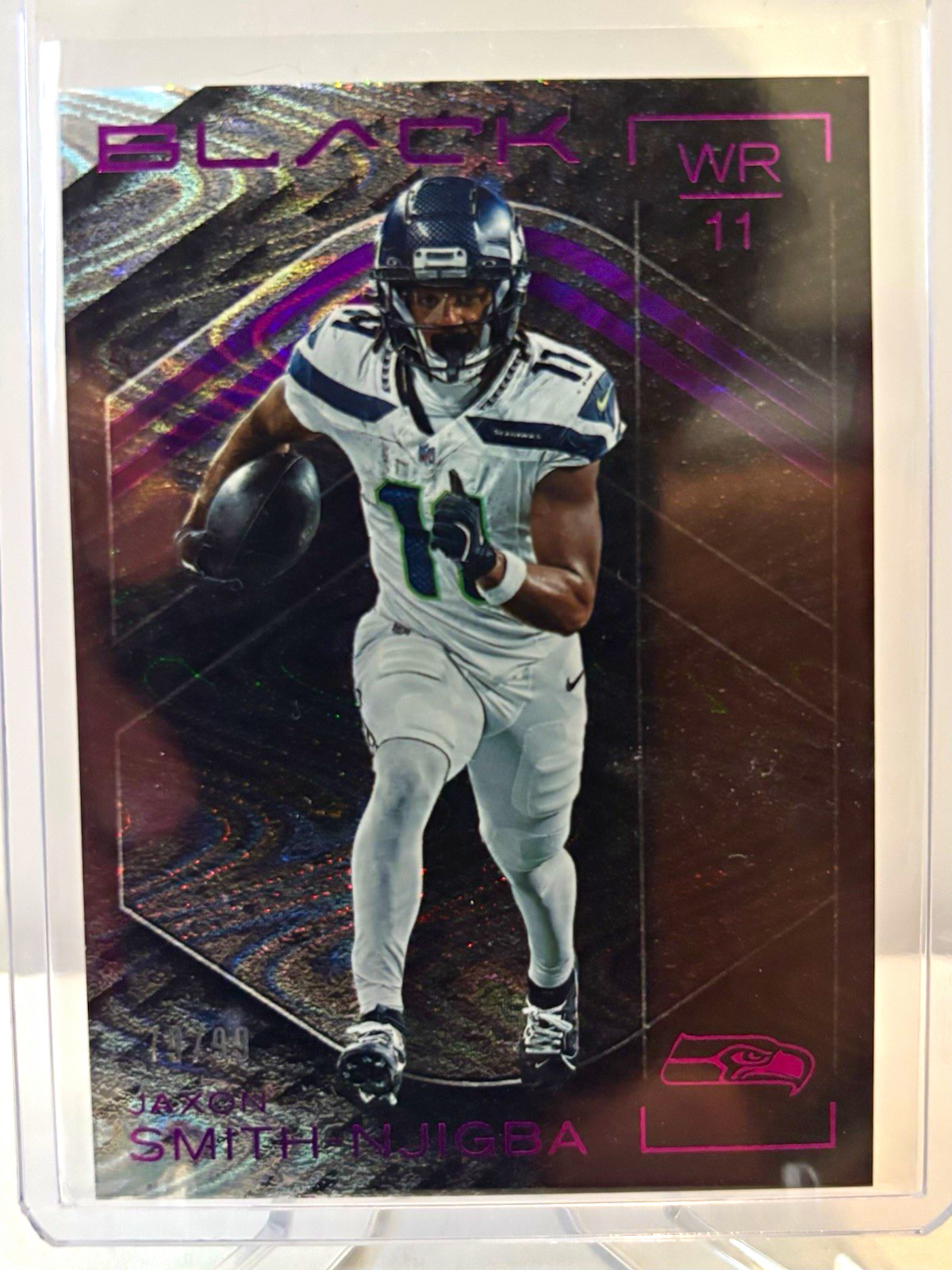 Panini 2025 Black Jaxon Smith-Njigba Seahawks #94 Royal Parallel /99 Panini 2025 Black Jaxon Smith-Njigba Seahawks #94 Royal Parallel /99