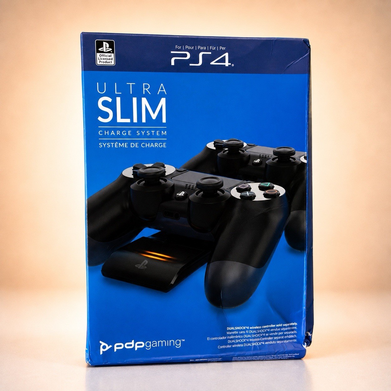 PS4 Dual Controller Ultra Slim Charging System Dock - PDP Gaming