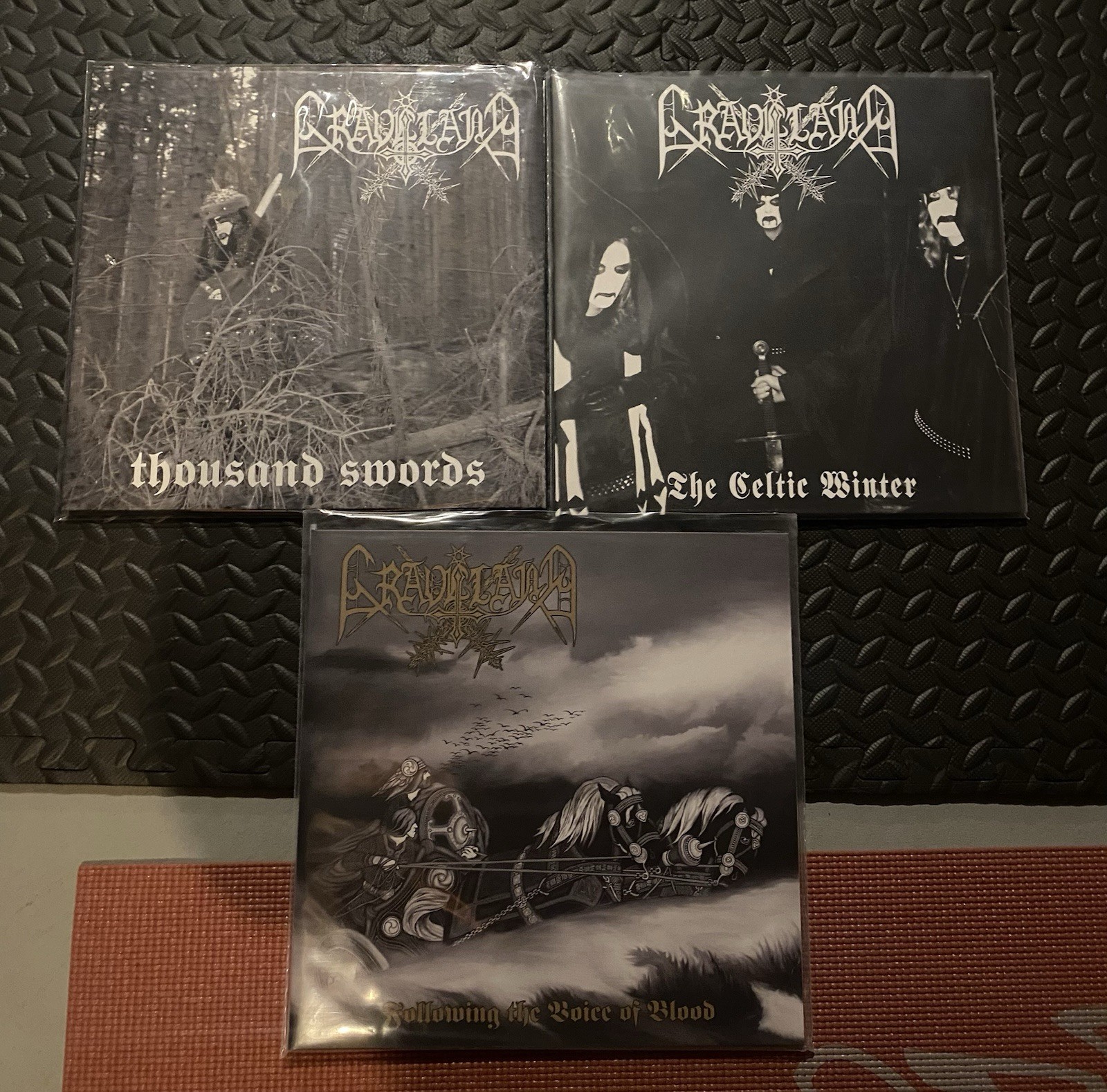Graveland Vinyl Lot RARE Black Metal Dark Fury Veles Capricornus Infernum