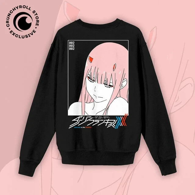 DARLING in the FRANXX - Zero Two Framed Crew Sweatshirt - Crunchyroll Exclusive