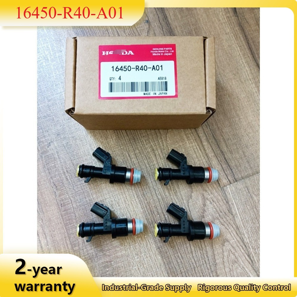 4Pcs Fuel Injectors 16450R40A01 Fits For Honda Civic 2013-2015 L4 2.4L authentic