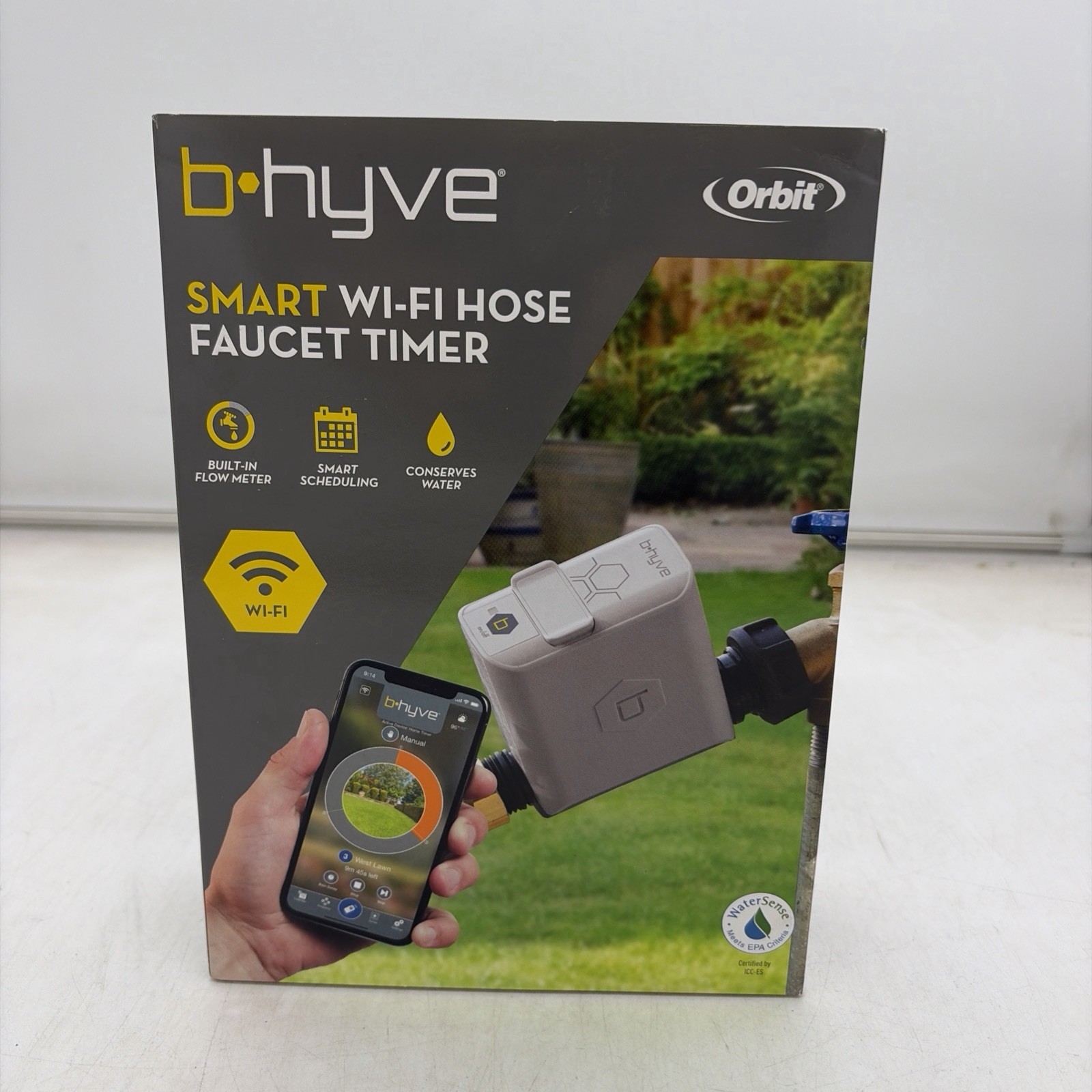 New Orbit 21004 B-Hyve Smart Wifi Hose Faucet Watering Timer New Orbit 21004 B-Hyve Smart Wifi Hose Faucet Watering Timer