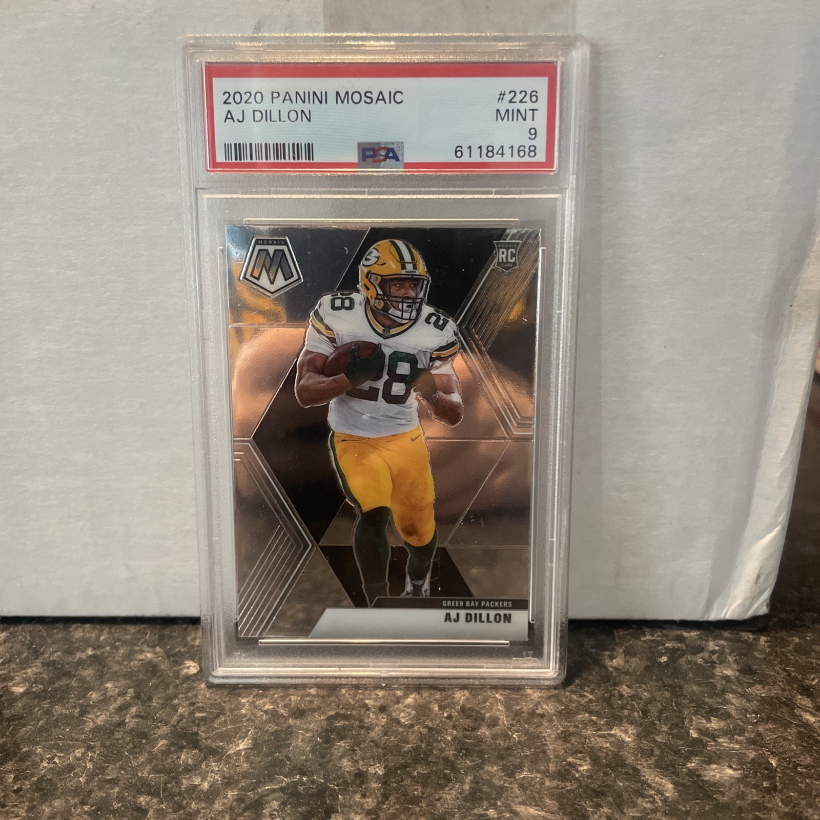 2020 Panini Mosaic - Rookies AJ Dillon #226 (RC)