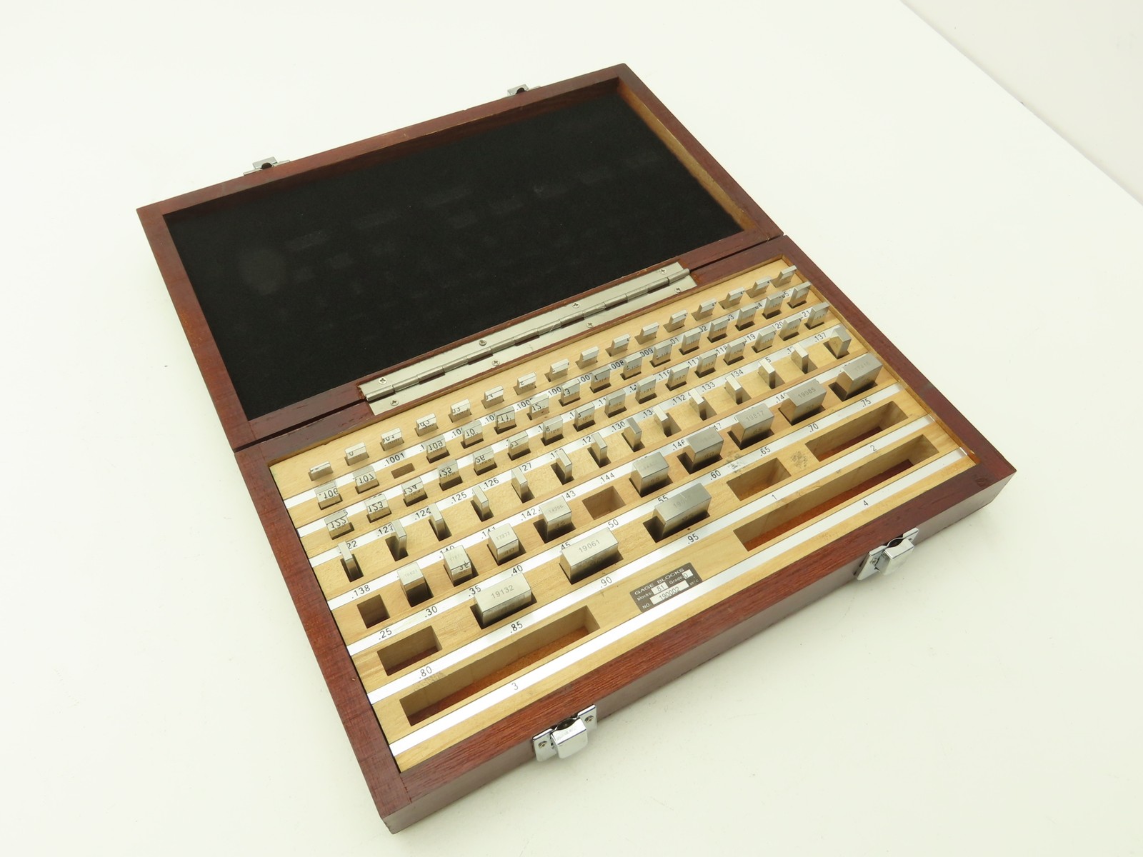 Shars 303-5307C Grade 0 Rectangular Gage 81 Block Set .05\