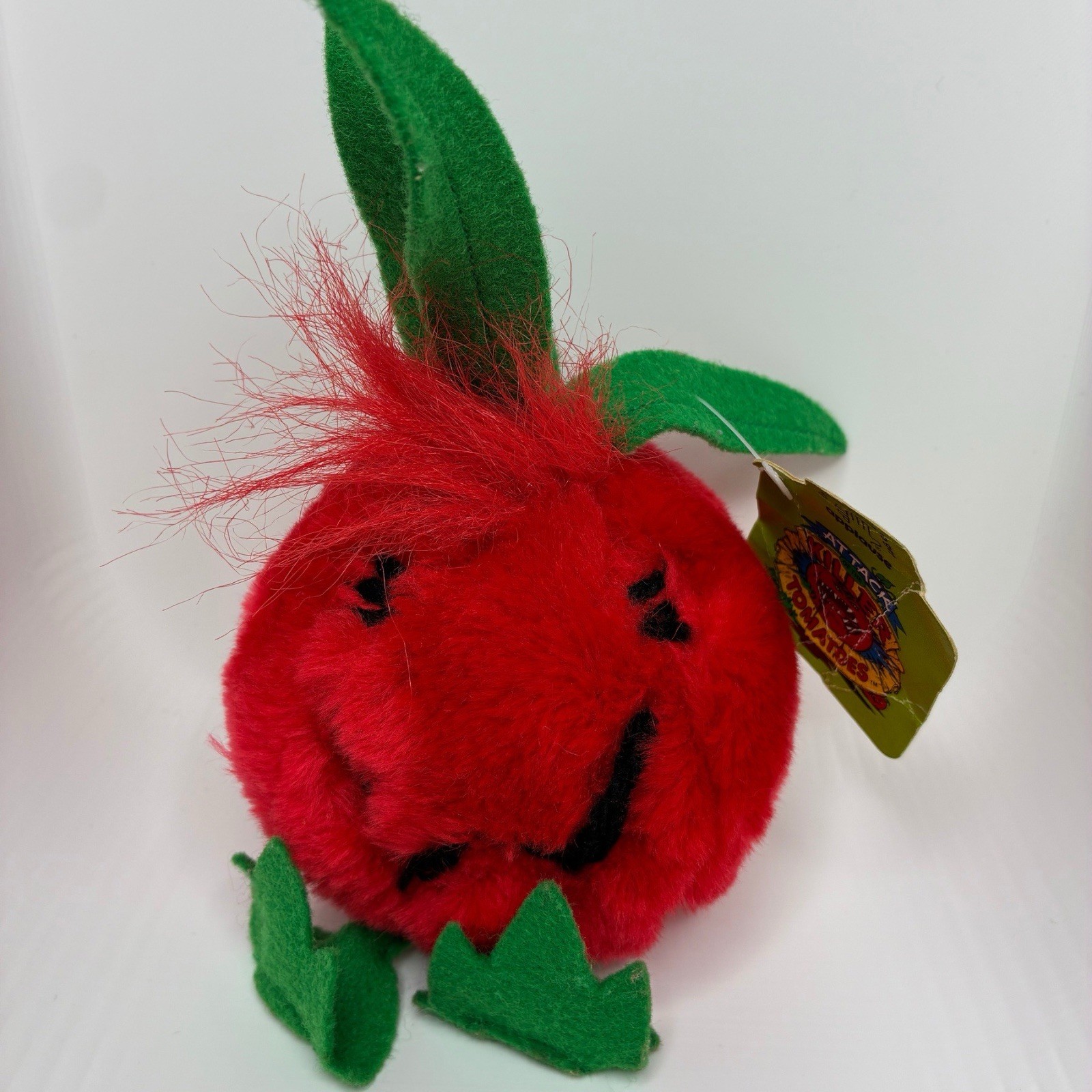 Vintage Applause Attack Of The Killer Tomatoes Plush Tomato 4” With Tags Vintage Applause Attack Of The Killer Tomatoes Plush Tomato 4” With Tags