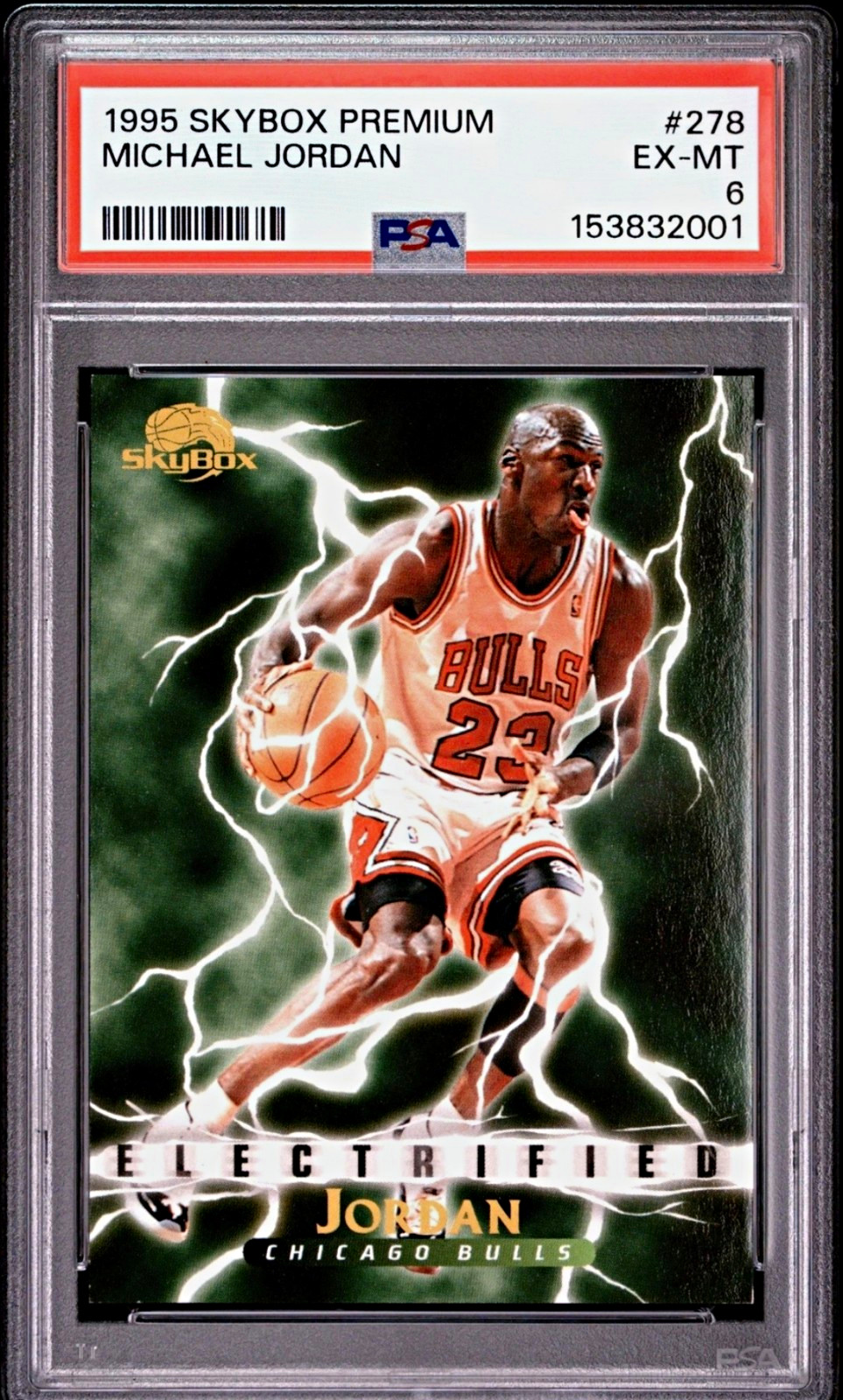 1995 SkyBox Premium Michael Jordan Electrified💥💥READ DESCRIPTION 4 LOWER PRICE 1995 SkyBox Premium Michael Jordan Electrified💥💥READ DESCRIPTION 4 LOWER PRICE